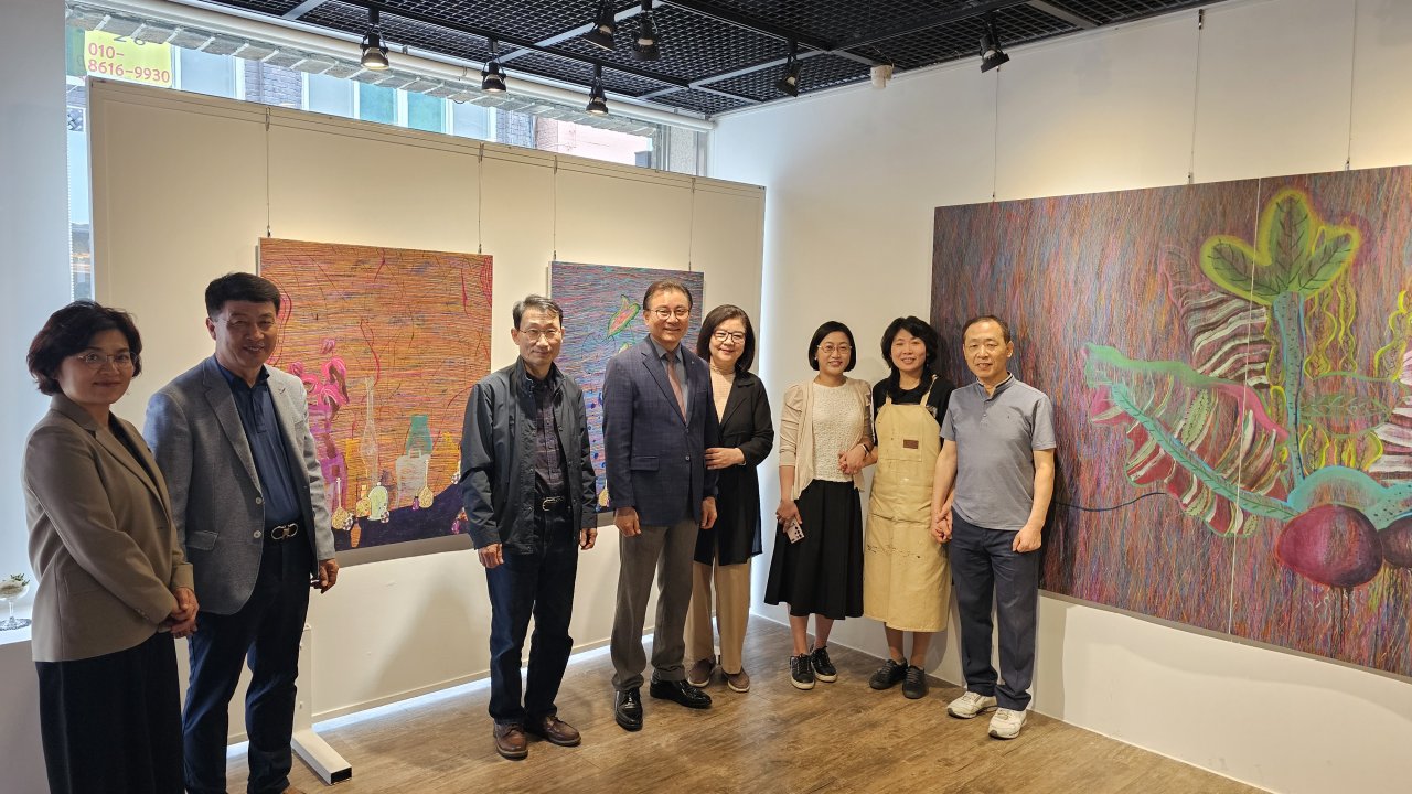240428 홍명수 집사님 회화 전시회